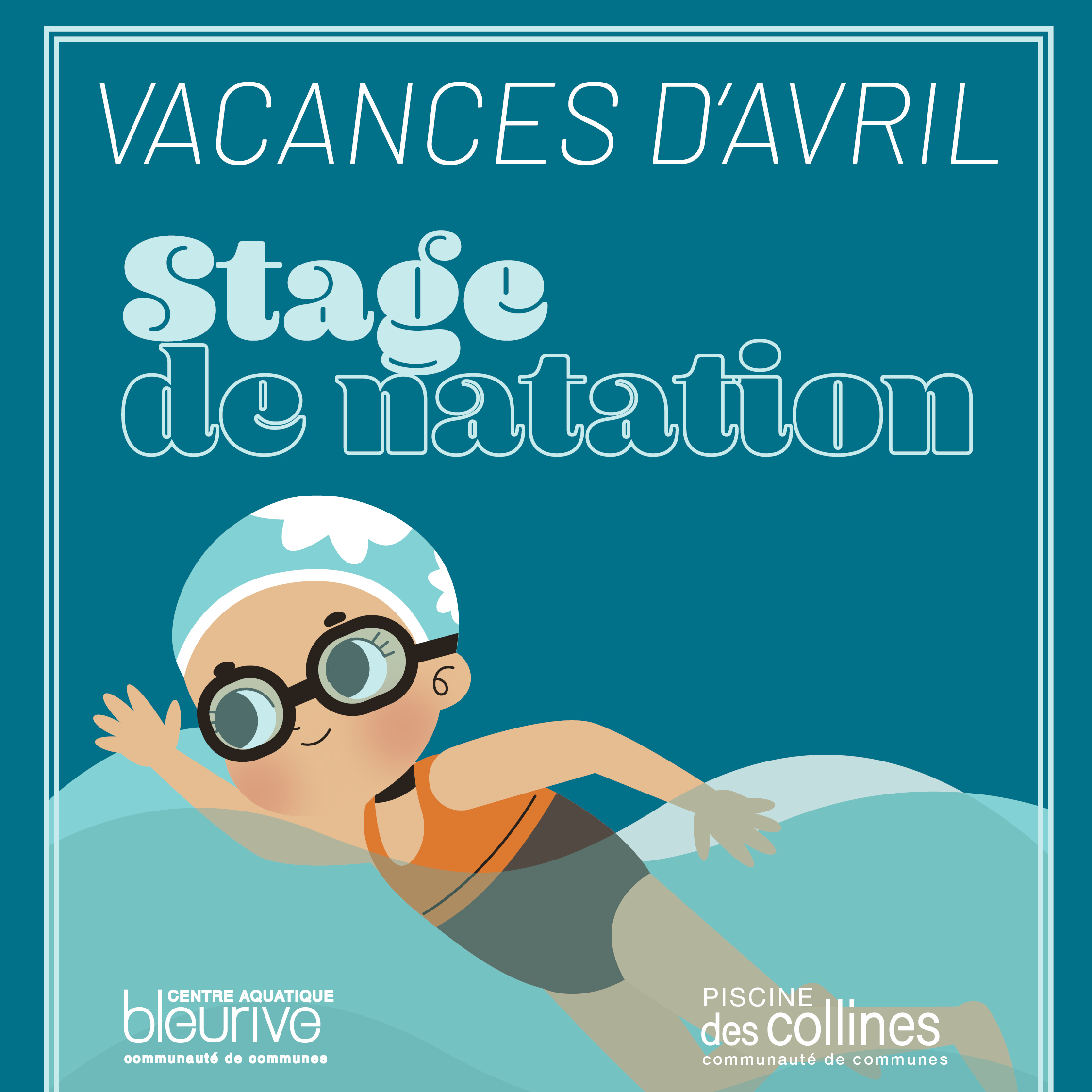 Apprendre à nager ou se perfectionner pendant les vacances ! 🏊‍♀️ Des stages de natation sont proposés aux enfants durant les vacances d’avril. Découvrez les modalités ci-dessous. 👇 Deux piscines : Centre Aquatique BLEU RIVE (Saint-Vallier) et la Piscine des Collines (Châteauneuf-de-Galaure) proposent des stages de natation lors des deux semaines de vacances d'avril. 👉Nouveauté : les 6/8 ans ont un stage dédié à l'apprentissage des bases de la natation ! 🙌 Les 4 à 6 ans : Du mardi 7 au vendredi 10 avril (lundi férié) À la piscine des collines à Châteauneuf-de-Galaure Séances de 11h à 11h45 48€ les 4 séances Les 6 à 8 ans : Du lundi 13 au vendredi 17 avril À la piscine des collines à Châteauneuf-de-Galaure Séances de 11h à 11h45 Au centre aquatique bleu rive à Saint-Vallier Séances de 9h45 à 10h30 60€ les 5 séances L'inscription se fait directement à l'accueil des piscines. Pour plus d'informations 👉 https://piscines.portededromardeche.fr/.../initiation-a.../